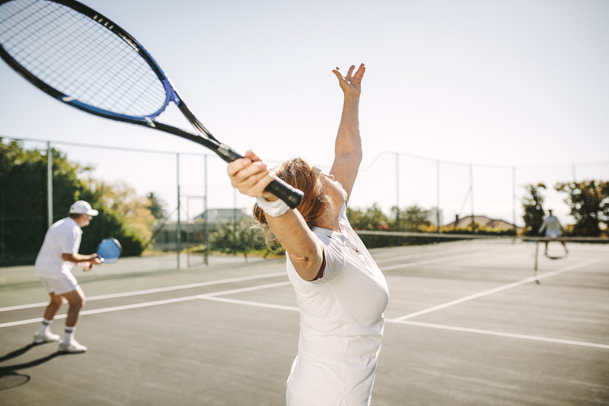 How to protect your joints during a game of tennis