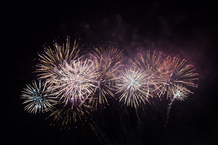 Cats and fireworks