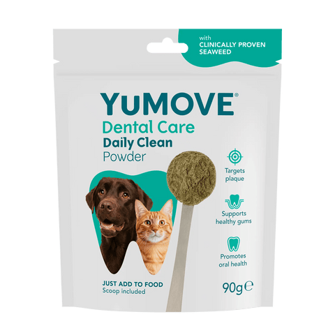 YuMOVE Dental Care Daily Clean Powder Dental Powder 90g Pouch