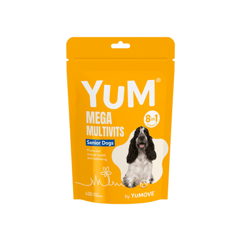 YuM MEGA MultiVits Senior Dogs Vitamins 30 Soft Chews